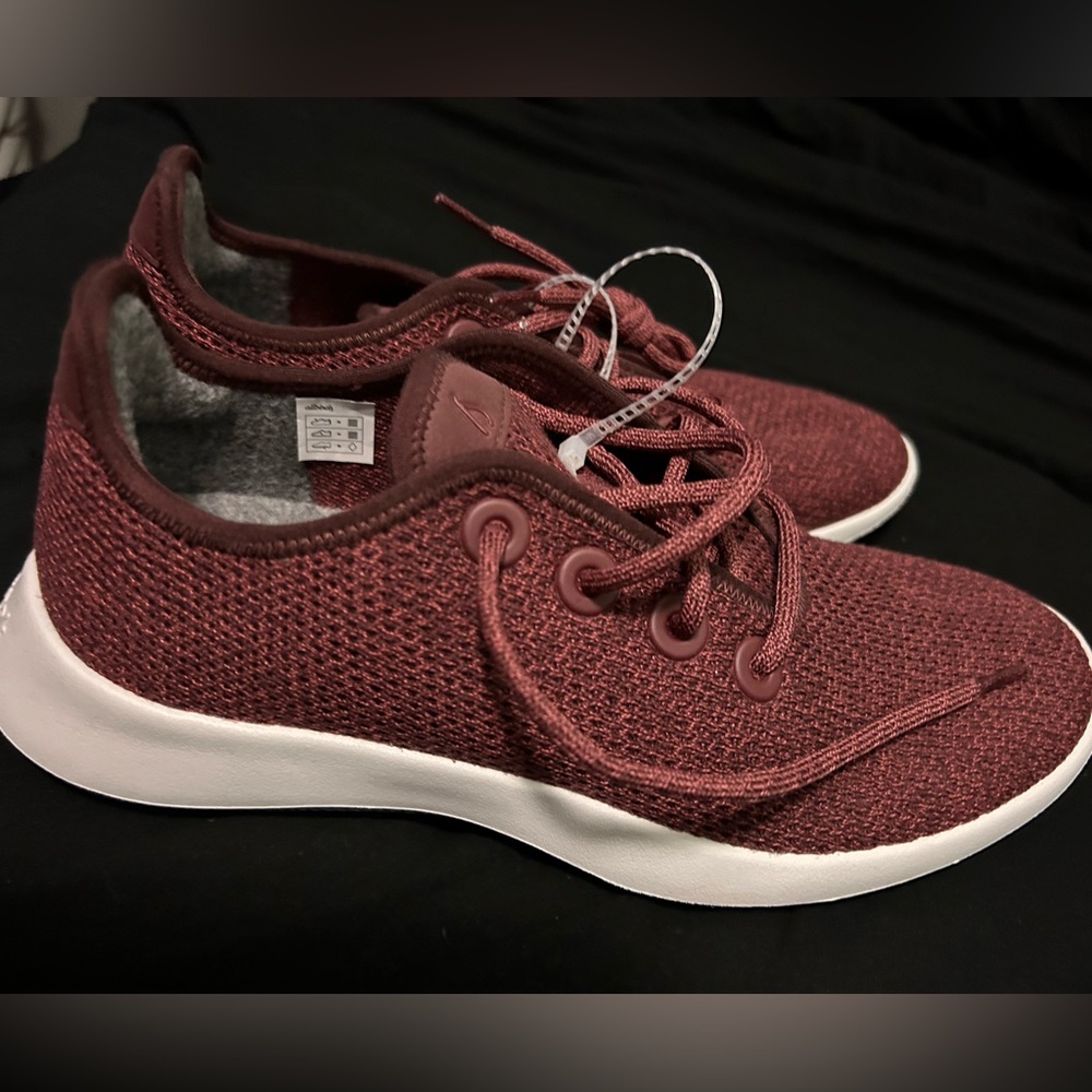 Allbirds Wool Burgundy sneakers
